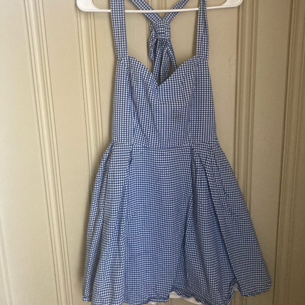 Blue Gingham Dress
